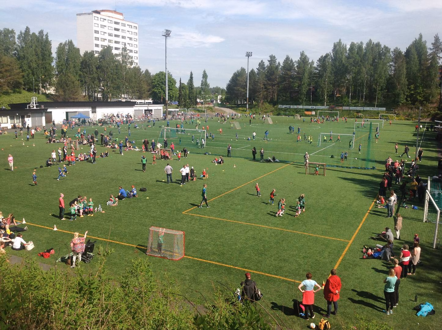 Harjoitusryhmät Kortteliliigassa kesällä 2026